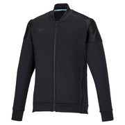 MIZUNO Sweat Jacket, Stretch Full Zip Top, Unisex, Men's