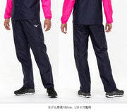 Mizuno windbreaker pants lower pants back mesh MIZUNO tennis soft tennis badminton table tennis wear