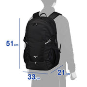 MIZUNO Backpack Rucksack 30L Sports Bag