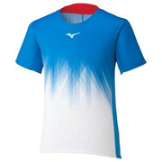 Mizuno Game Shirt Uniform Short Sleeve Top MIZUNO Tennis Soft Tennis Badminton Wear