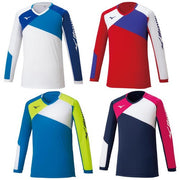 Mizuno T-shirt plastic shirt long sleeve top MIZUNO tennis/soft tennis badminton table tennis wear