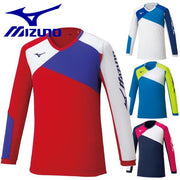 Mizuno T-shirt plastic shirt long sleeve top MIZUNO tennis/soft tennis badminton table tennis wear