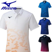 Mizuno Game Shirt Uniform Short Sleeve Top MIZUNO Tennis Soft Tennis Badminton Wear