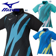 MIZUNO Women's Game Shirt Uniform Short Sleeve Top Tennis Soft Tennis Badminton Wear