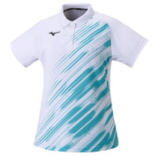 MIZUNO Women's Game Shirt Uniform Short Sleeve Top Tennis Soft Tennis Badminton Wear