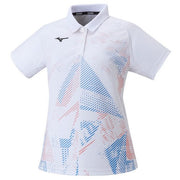 MIZUNO Women's Game Shirt Uniform Short Sleeve Top Tennis Soft Tennis Badminton Wear