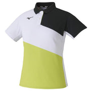 MIZUNO Women's Game Shirt Uniform Short Sleeve Top Tennis Soft Tennis Badminton Wear