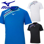 Mizuno Game Shirt Uniform Short Sleeve Top MIZUNO Tennis Soft Tennis Badminton Wear