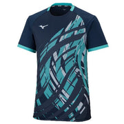 Mizuno Game Shirt Uniform Short Sleeve Top MIZUNO Tennis Soft Tennis Badminton Wear