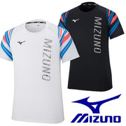 Mizuno T-shirt Plastic shirt Short sleeve top MIZUNO Tennis/soft tennis badminton wear