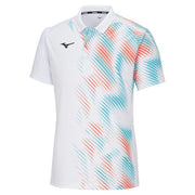 MIZUNO Game Shirt Uniform Short Sleeve Top Tennis Soft Tennis Badminton Wear Men's