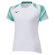 MIZUNO Women's Game Shirt Uniform Short Sleeve Top Tennis Soft Tennis Badminton Wear