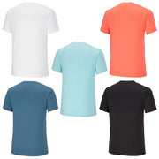 T-shirt, plastic shirt, short sleeve top, MIZUNO tennis, soft tennis, badminton wear, men's