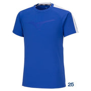 T-shirt, plastic shirt, short sleeve top, MIZUNO tennis, soft tennis, badminton wear, men's