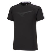 T-shirt, plastic shirt, short sleeve top, MIZUNO tennis, soft tennis, badminton wear, men's