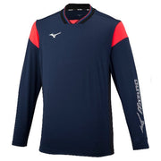 Mizuno Sweat Light Shirt Upper MIZUNO Tennis Soft Tennis Badminton Wear