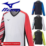 Mizuno Windbreaker Breath Thermo Warmer Shirt Upper MIZUNO Tennis Soft Tennis Badminton Table Tennis Wear