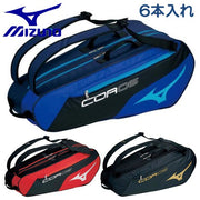 Mizuno racket bag 6 racket case MIZUNO tennis soft tennis badminton