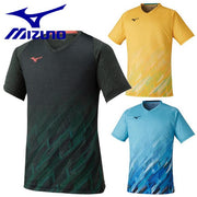Mizuno Game Shirt Uniform Short Sleeve Top MIZUNO Tennis Soft Tennis Badminton Wear