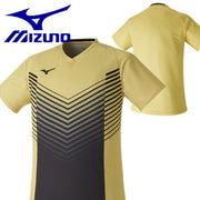 Mizuno Game Shirt Uniform Short Sleeve Top MIZUNO Tennis Soft Tennis Badminton Wear