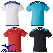 MIZUNO Game Shirt Uniform Short Sleeve Top Tennis Soft Tennis Badminton Wear