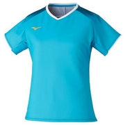 Mizuno Women's Game Shirt Uniform Short Sleeve Top MIZUNO Tennis Soft Tennis Badminton Wear