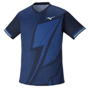 MIZUNO Game Shirt Uniform Short Sleeve Top Tennis Soft Tennis Badminton Wear