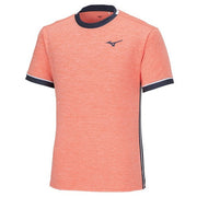 MIZUNO Game Shirt Uniform Short Sleeve Top Tennis Soft Tennis Badminton Wear Men's