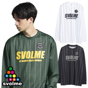 Svolme Plastic Shirt Long Sleeve NT STRIPE FB Long Shirt svolme Futsal Soccer Wear