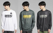 Svolme Plastic Shirt Long Sleeve NT STRIPE FB Long Shirt svolme Futsal Soccer Wear