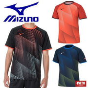 MIZUNO Table Tennis Uniform Short Sleeve Top Game Shirt Wear