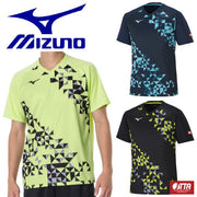 MIZUNO Table Tennis Uniform Short Sleeve Top Game Shirt Wear