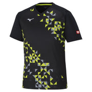 MIZUNO Table Tennis Uniform Short Sleeve Top Game Shirt Wear