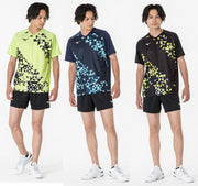 MIZUNO Table Tennis Uniform Short Sleeve Top Game Shirt Wear