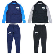 Bonera jersey top and bottom set stretch half zip bonera futsal soccer wear