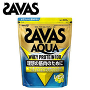 Protein aqua whey protein 100 lemon flavor 1 bag 800g SAVAS