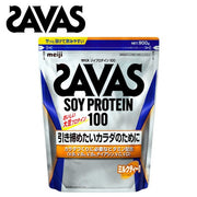 Protein Soy Protein 100 Milk Tea Flavor 1 Bag 900g SAVAS Soybean