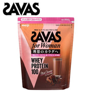 Protein whey protein 100 milk chocolate flavor 1 bag 900g SAVAS women's women's