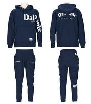 Dow Punch Sweatshirt Hoodie Brushed Back Top and Bottom Set DalPonte Futsal Soccer Wear