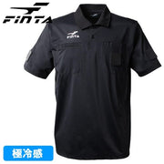 FINTA Super Cold Referee Shirt, Short Sleeve, Referee Clothes, Futsal, Soccer Wear, Cool Contact Feeling