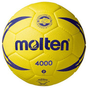 Molten Handball Nueva X4000 Yellow No. 2 Ball Internationally Certified Ball