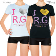 SASAKI I LOVE R.G. Ladies T-shirt [Rhythmic Gymnastics Wear/Rhythmic Gymnastics Equipment]