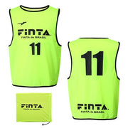 FINTA bibs set of 10 numbers with soccer wear futsal