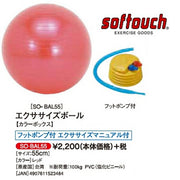 softouch exercise ball balance ball