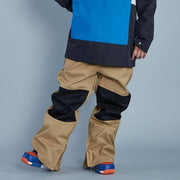 AA Snowboard HIGHTOP Pants Stretch Beige 19/20 Bibupantsu