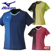 MIZUNO Table Tennis Women's Uniform short sleeve game shirt table tennis wear