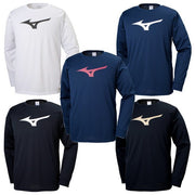 MIZUNO Valley wear T-shirts Purashatsu long-sleeved volleyball