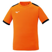 MIZUNO Plastic Shirt Short Sleeve Soccer Futsal Wear P2MA1020 Men's