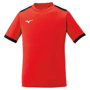 MIZUNO Plastic Shirt Short Sleeve Soccer Futsal Wear P2MA1020 Men's