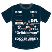 Soccer Junky T-shirt Plastic Shirt Plastic T Short Sleeve Dribble Man +4 Soccer Junky Futsal Soccer Wear